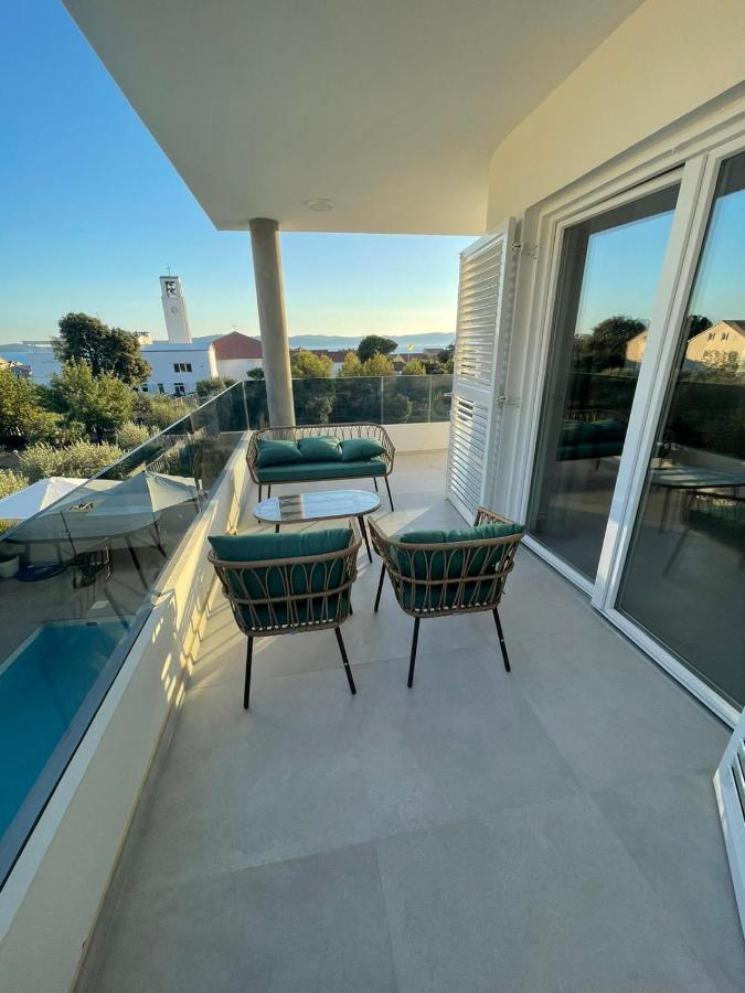 Haus Dalmatia With Heated Pool Leilighet Bibinje Eksteriør bilde