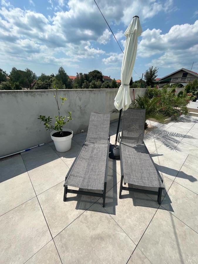Haus Dalmatia With Heated Pool Leilighet Bibinje Eksteriør bilde